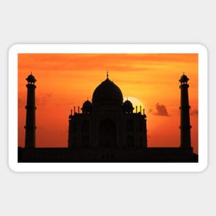 Taj Mahal Sunset. Sticker